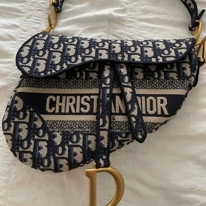 Dior saddle bag